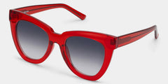 Yaser Cat-eye Red Eyeglasses and Acetate Frames