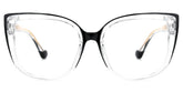 Fenn Cateye Clear Glasses