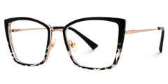 Mariie Butterfly Black Full-Frame Glasses | Zeelool