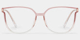 Rodz Square Pink Frame Glasses | Zeelool Optcial