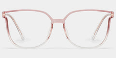 Rodz Square Pink Frame Glasses | Zeelool Optcial