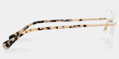 Jennifer Gold Frame Glasses with Round Frame Online | ZEELOOL