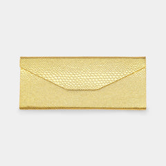 Gold Portable Glasses Storage Bag