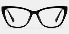 Celeste Black Cat Eye Glasses Frames | ZEELOOL
