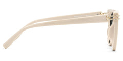 Catalina Beige Square Polarized Sunglasses Online | Zeelool