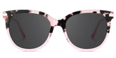 Round Pink Tortoise Glasses