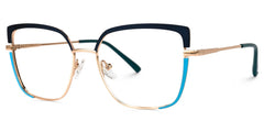 Grasso Square Two-Tone Glasses