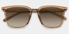 Eliza Light Brown Square Glasses Frames for Women | ZEELOOL