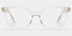 Daisy Clear Round Eyeglass Frames for Women | ZEELOOL