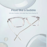 Charles Grey Square Frame Glasses for Women and Men | ZEELOOL