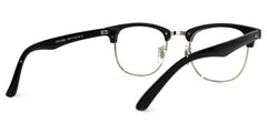 Hacker Browline Black Glasses | Zeelool Glasses