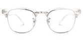 Hacker Browline Clear Glasses | Zeelool Glasses