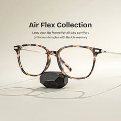 Florence Rectangular Tortoise Shell Eyeglass Frames for Women | ZEELOOL