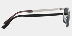 Browline Black Eyeglasses- Brock Titanium Frame Glasses