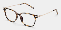 Florence Rectangular Tortoise Shell Eyeglass Frames for Women | ZEELOOL