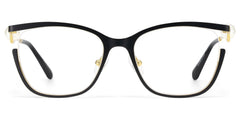 Aria Eyeglasses in Round Black Frame | Zeelool