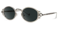 Oval Serena Silver Sunglasses Frames Deals