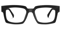 Amadeo TR90 Rectangle Black Frame Glasses | Zeelool