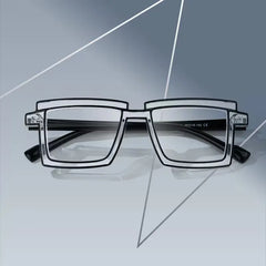 Zephyr Clear Glasses in Cyberpunk Style Eyeglasses