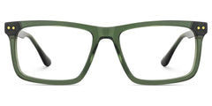 Emerson Eyeglasses in Rectangle Green Frame | Zeelool