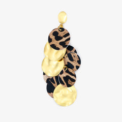 Earrings Accessories For Glasses in Leopard Color