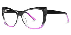 Square Farris Pink Glasses deals -Zeelool Glasses