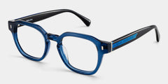 Hope Blue Frame Glasses with Round Frame Online | ZEELOOL