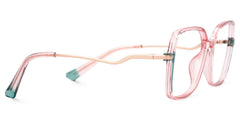Rendon Square Pink Glasses