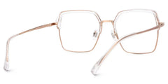 Square Moses Clear Glasses Deals -Zeelool Glasses