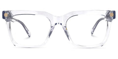 Rectangle Tiarra Clear Glasses deals -Zeelool Glasses