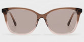 Finnian Square Clear Brown Glasses Frames with Glitter Fabric | ZEELOOL