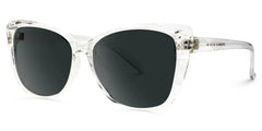 Farris Clear Classy Cat eye Frame Sunglasses | Zeelool