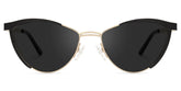 Sydney Cat Eye Black Sunglasses | Zeelool Glasses