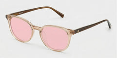 Allison Round Transparent Brown Glasses for the Female | ZEELOOL