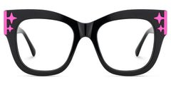 Designer Minfia Eyeglasses Black Frames Glasses