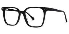 Square Black Acetate Eyeglasses Frames