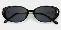 Blaire Black Frame Glasses with Oval Frame Online | ZEELOOL