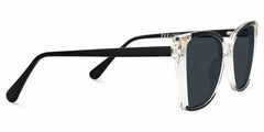 Clear Frame Glasses With Black Sides For Women