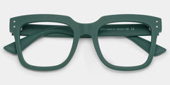 Liizbeett Square Eyeglasses with Dark Green Frames