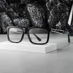 Thin Rectangle Glasses in Business Style | Zeelool