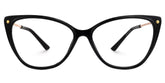 Cateye Brandi Black Glasses deals -Zeelool Glasses