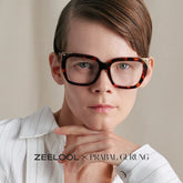 Sophia Tortoise Butterfly Acetate Glasses | ZEELOOL x Prabal Gurung