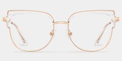 Samson Clear Square Glasses With Adjustable Nose Pads Design