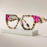 Viva Tortoise Frame Glasses with Square Frame Online | ZEELOOL