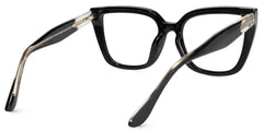 Mirta Square Black Glasses | Zeelool Glasses