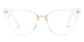Chandrikar Cat Eye Clear Frame Glasses | Zeelool Optical