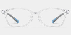 Finne Rectangle Cystal Frame Eyeglasses for Teens