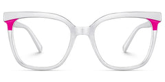 Dazzler silver square frame glasses Online | ZEELOOL