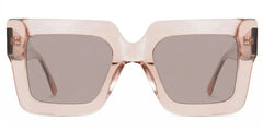 Brandon Beige Eyeglasses and Square Wide Frames