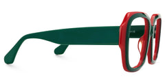 Square Katty Green Glasses on sale -Zeelool Glasses